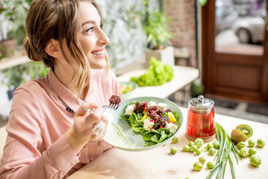 woman on a diet